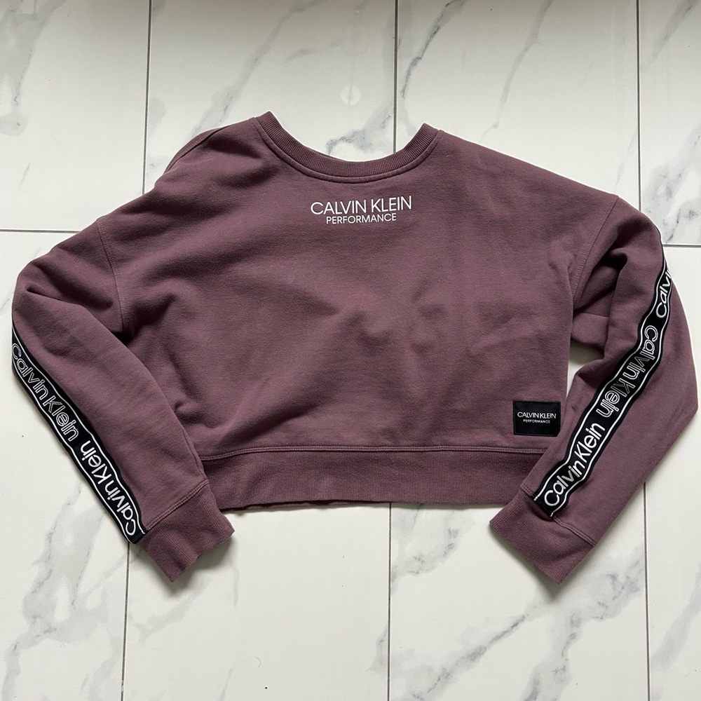 Calvin Klein crop sweatshirt size medium